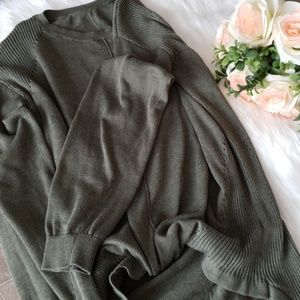 Olive green sweater